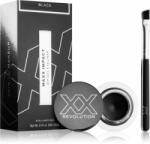  XX by Revolution MAXX IMPACT tartós zselés szemhéjtus ecsettel árnyalat Black 3 g