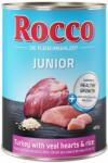 Rocco 6x400g Rocco Junior Pulyka, borjúszív & rizs nedves kutyatáp