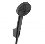 Hansgrohe Set de dus cu para suport si furtun, Relaxation 3 jet, negru mat (matt black), Hansgrohe Pulsify Select S 24303670 24303670 (24303670)