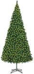 vidaXL Brad de Crăciun artificial cu LED-uri, verde, 500 cm (3077739)