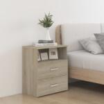 vidaXL Noptiere, 2 buc. , stejar sonoma, 50x32x60 cm (803279)