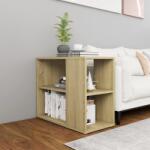 vidaXL Dulap lateral, stejar Sonoma, 60x30x50 cm, PAL (806304) Comoda