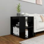 vidaXL Dulap lateral, negru, 60x30x50 cm, PAL (806302) Comoda