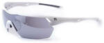 BikeFun Target sportszemüveg, fehér, S3 füst színű lencsével