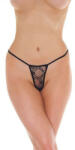  Amorable csipkés mini tanga (fekete) - ovszer-vasarlas