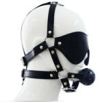  Fejhám, szájpeckelő golyóval, szemmaszkkal - ovszer-vasarlas