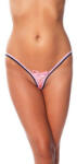  Amorable mini g-string, rózsaszín-szalagos díszítéssel - ovszer-vasarlas