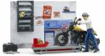 BRUDER - Service Cu Motocicleta Scrambler Ducati (BR62102) - top10toys Figurina