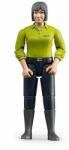 BRUDER - Figurina Femeie Cu Pantaloni Albastru Inchis (BR60405) - top10toys Figurina