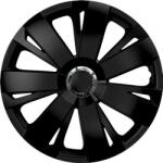 VERSACO 16" Energy Ring Chrome Black Dísztárcsa garnitúra