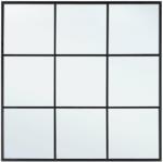 Bizzotto NUCLEOS ablakos fekete keretes tükör