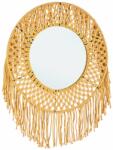 Bizzotto PERUVIAN sárga keretes tükör 50cm átmérő