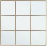 Bizzotto NUCLEOS ablakos arany keretes tükör