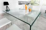 Invicta GHOST üveg íróasztal 120 cm