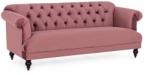 Bizzotto BLOSSOM antik rózsaszín 3 személyes kanapé