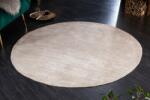 Invicta MODERN ART bézs kerek szövet szőnyeg 150cm