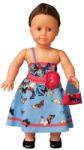 Dress Your Doll Set de croitorie haine papusi Couture Nataly Butterfly (PN-0171718)