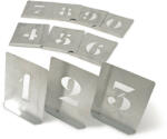 KENNEDY 60 mm acél stencil szám készlet, 10 részes (KEN5610600K)