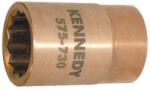 Kennedy 30 mm szikramentes dugókulcs 1/2" -os meghajtóval, Al-Br (KEN5757400K) - praktikuskft