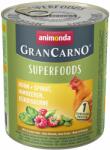 Animonda Animonda Adult Superfoods 6 x 800 g - Pui + spanac, zmeură, semințe de dovleac