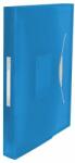 Esselte Mapa de prezentare A4 cu 6 compartimente cu elastic plastic albastru Esselte (ESS624015) - dacris