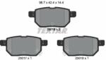 TEXTAR set placute frana, frana disc TEXTAR 2501601 (2501601)