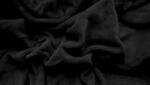  Cearsaf Cocolino microplus cu elastic 90x200 cm negru