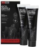 Ecodenta Pastă neagră pentru albirea dinților, fără fluor - Ecodenta Black Whitening Toothpaste Set 2 x 100 ml