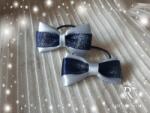 Radi handmade Ластички за коса панделка в синьо (028)