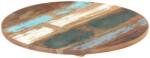 vidaXL Blat de masă rotund, 70 cm, lemn masiv reciclat, 25-27 mm (286039)