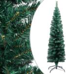 vidaXL Brad de Crăciun artificial slim cu suport, verde, 120 cm, PVC (328480)
