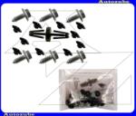 VW TRANSPORTER T5 2003.04-2009.09 /7E, 7F, 7J, 7H/ Alsó motorvédő burkolat rögzítő készlet (17db) POLCAR PRX90206