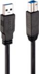 Lindy Cablu USB 3.0 tip A la tip B activ T-T negru 10m, Lindy L43098 (L43098)