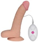 Lovetoy Vibrator Realist Ultra Soft Dude 10 Moduri Vibratii Natural 21 cm Vibrator