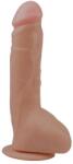Chisa-novelties Dildo Realist Roman Dubla Densitate PVC Natural 24 cm Dildo
