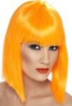 Smiffys Peruca Glam portocaliu neon