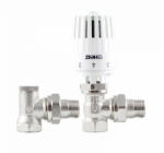 HERZ Set robinet, cap termostatic Project si robinet retur (V772403)