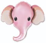 Godan Balon din folie - Elefant roz 60 cm