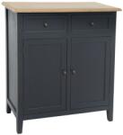 Atmosphera Createur D'interieur Bufet Damian, lemn paulonia, gri, 80x34.5x85 cm Raft