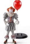 The Noble Collection Figurina de actiune The Noble Collection Movies: IT - Pennywise (Bendyfigs), 19 cm Figurina