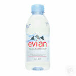 Evian 0, 33l mentes ásványvíz PET palackban - eviz