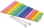 New Classic Toys Xilofon Lemn - 12 note colorate (NC10236) - mansarda-copiilor Instrument muzical de jucarie
