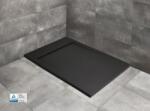 Radaway Teos F 100x80 cm szögletes öntöttmárvány zuhanytálca, fekete HTF10080-54 (HTF10080-54)