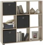 FMD Raft vertical cu 9 compartimente, alb 248-005E (429434) Biblioteca