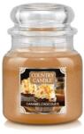 The Country Candle Company Lumânare aromatică, în borcan - Country Candle Caramel Chocolate 453 g