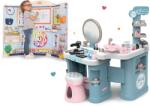 Smoby Set măsuță cosmetică electronică My Beauty Center 3in1 Smoby cu școală pentru preșcolari - joaca de-a profesorul și elevul (SM320240-6)