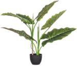 Bizzotto Cala artificiala verde 7 frunze in ghiveci 78 h (0172562deco)