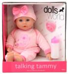 Dolls World Beszélő és alvó puha baba