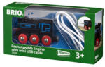BRIO Elemes mozdony USB kábellel (33599)