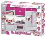 Magic Toy Rózsaszín konyhakészlet fénnyel és hannggal (MKL129137)
